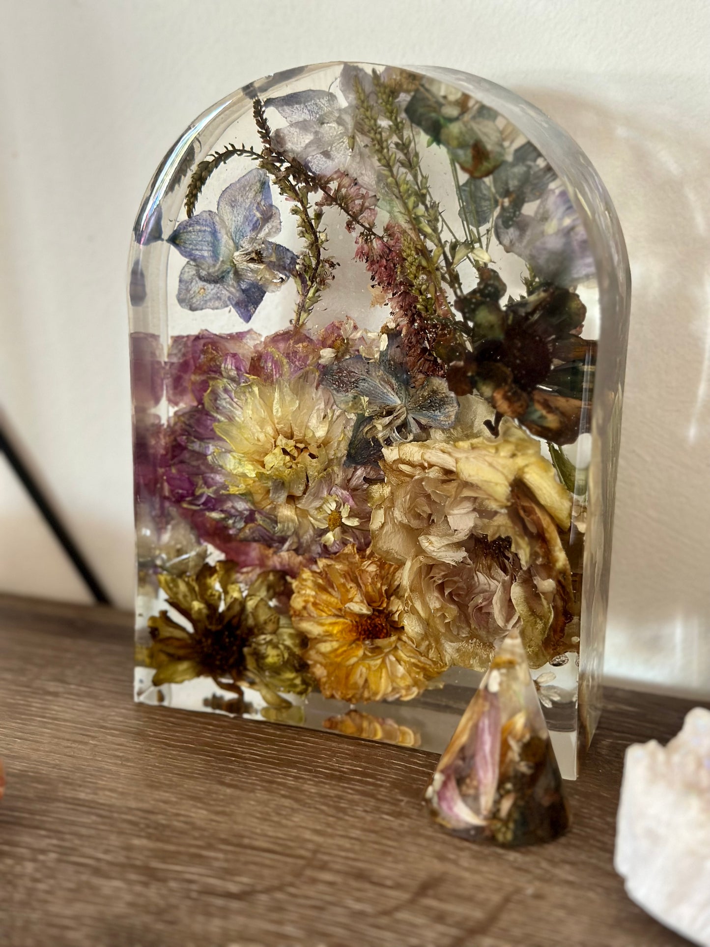 Ring Holder Flower Preservation