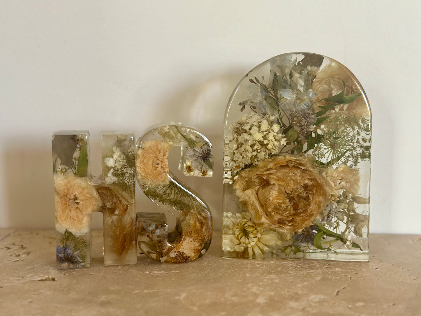 Letter Flower Preservations