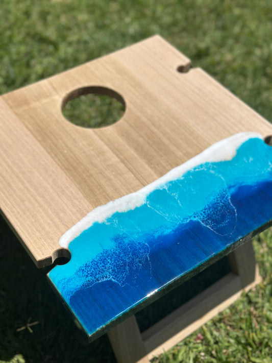 Square Resin Wine Picnic Table