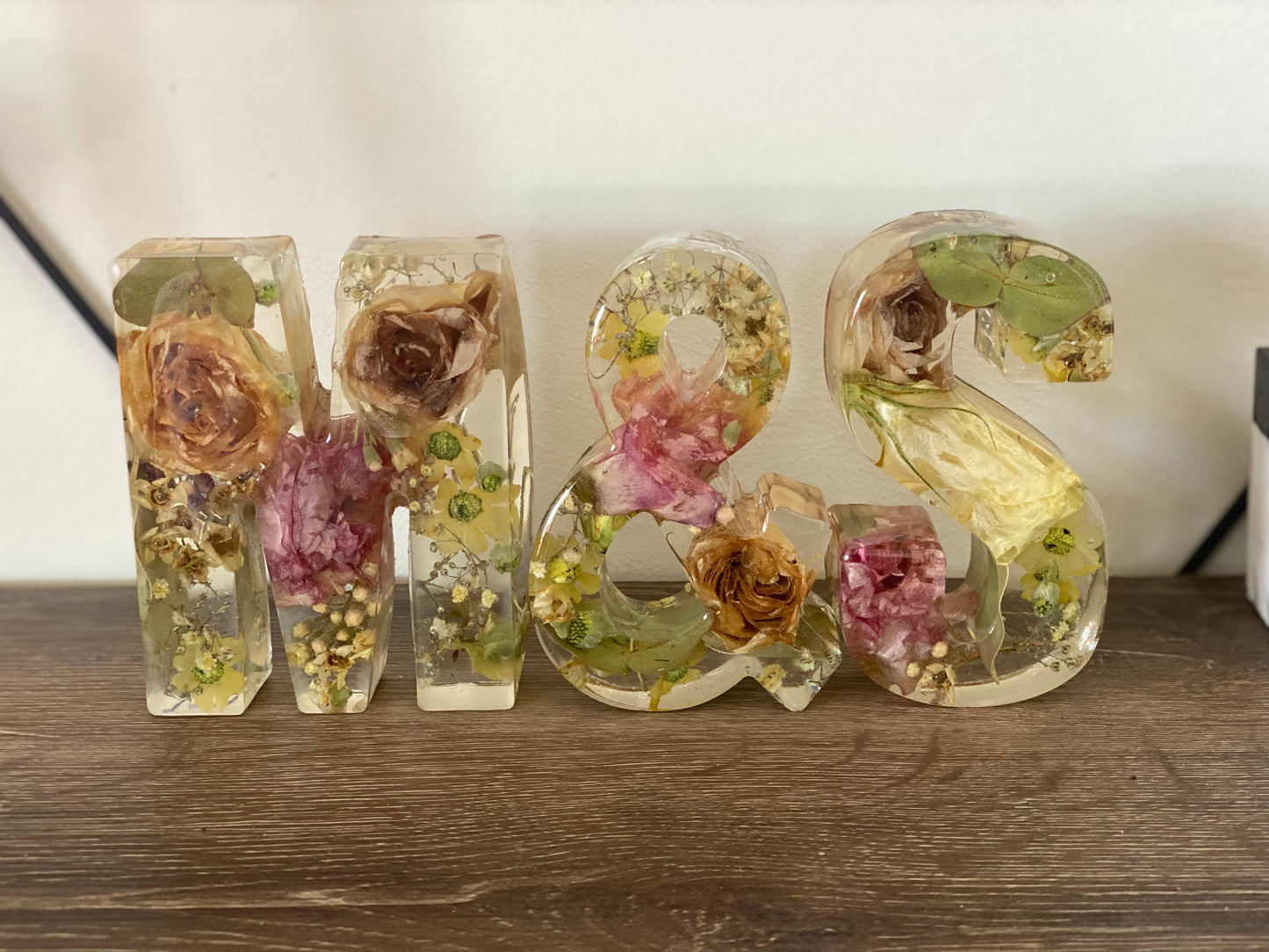 Letter Flower Preservations