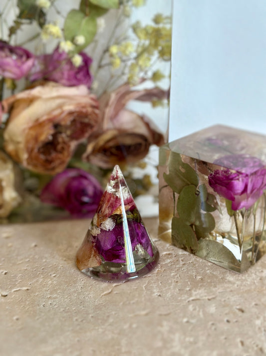 Ring Holder Flower Preservation