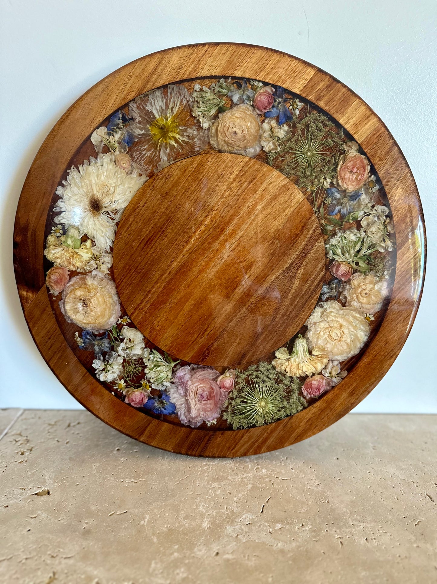 Flower Preservation Lazy Susan Large