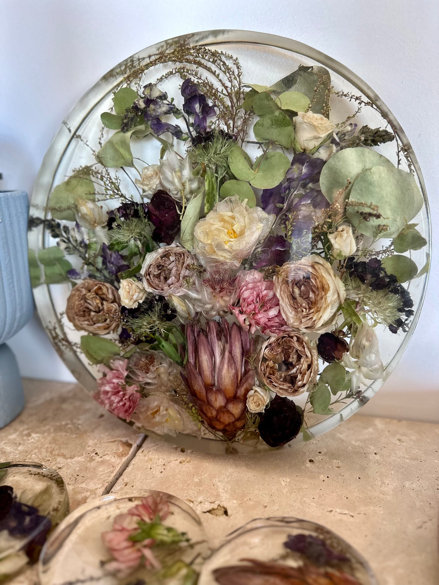 Large Round Flower Preservation