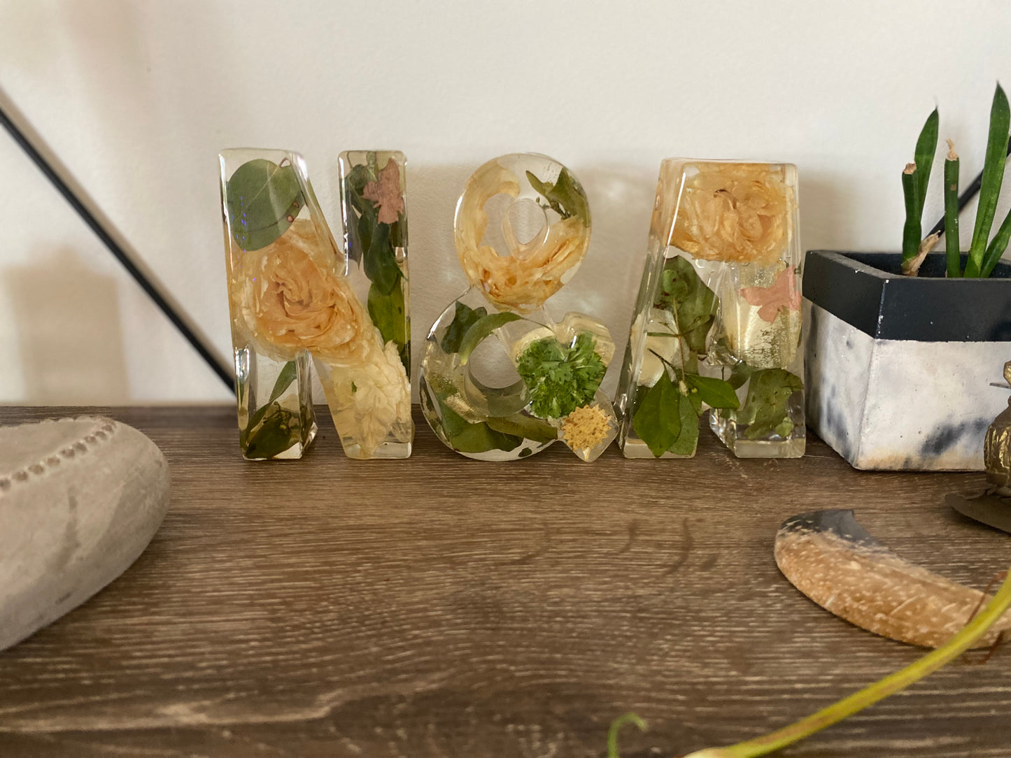 Letter Flower Preservations