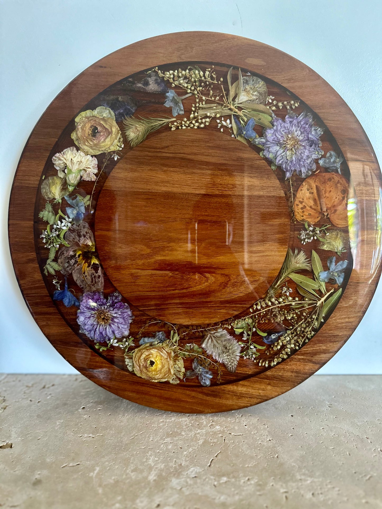 Flower Preservation Lazy Susan Large