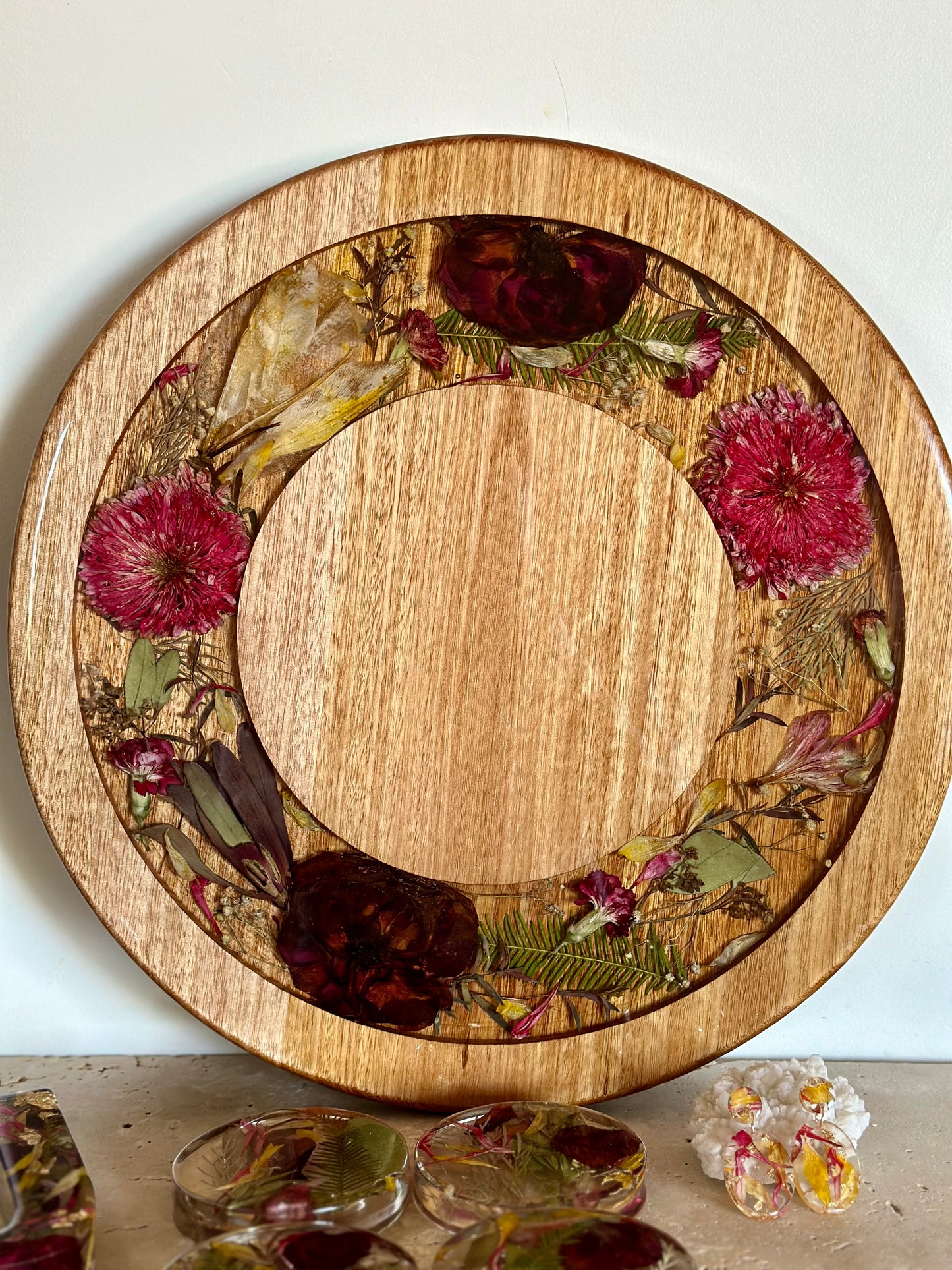 Flower Preservation Lazy Susan Large