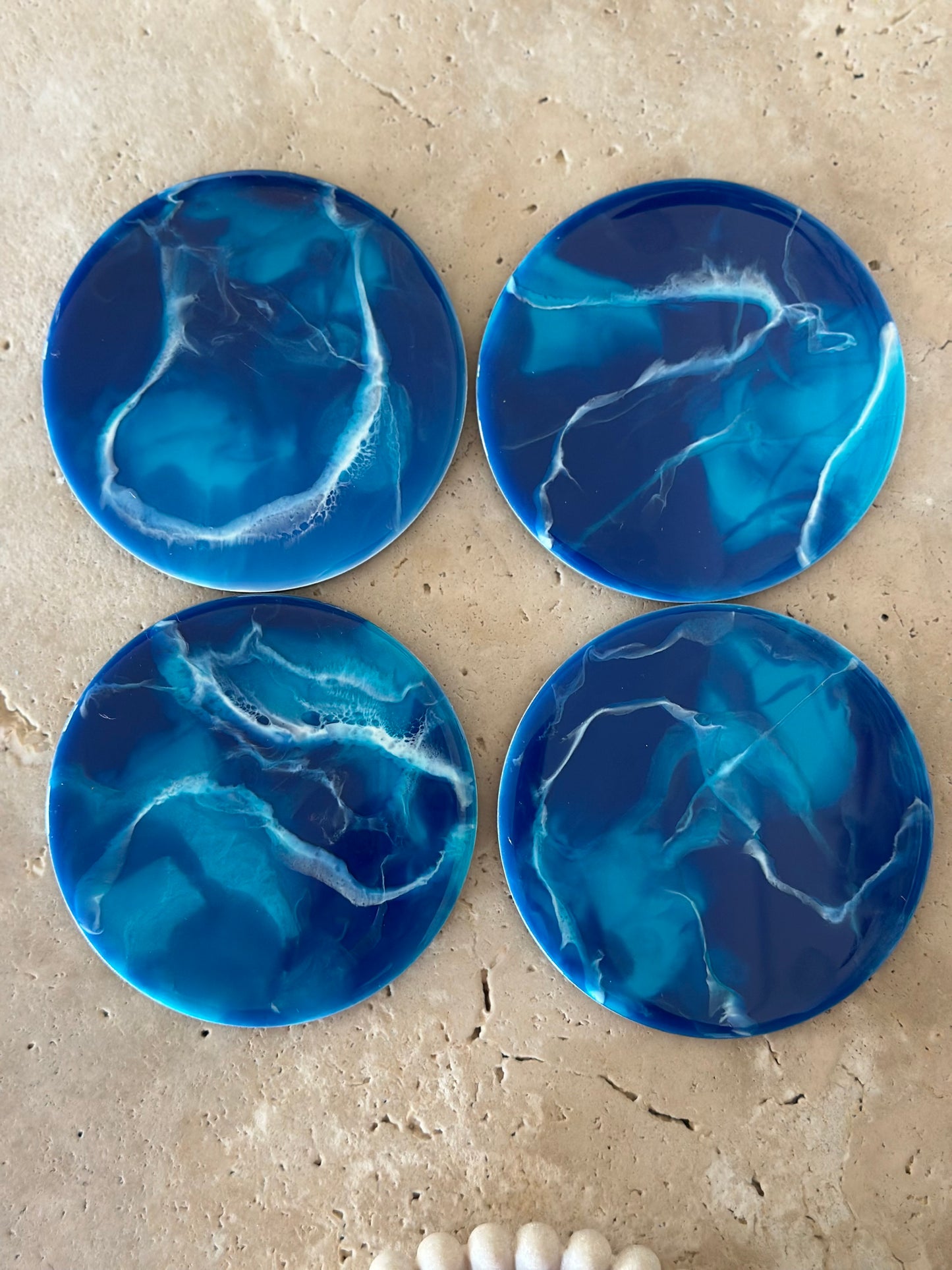 Round Resin Coasters