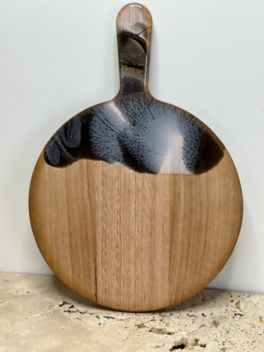 Round Paddle Resin Serving Board