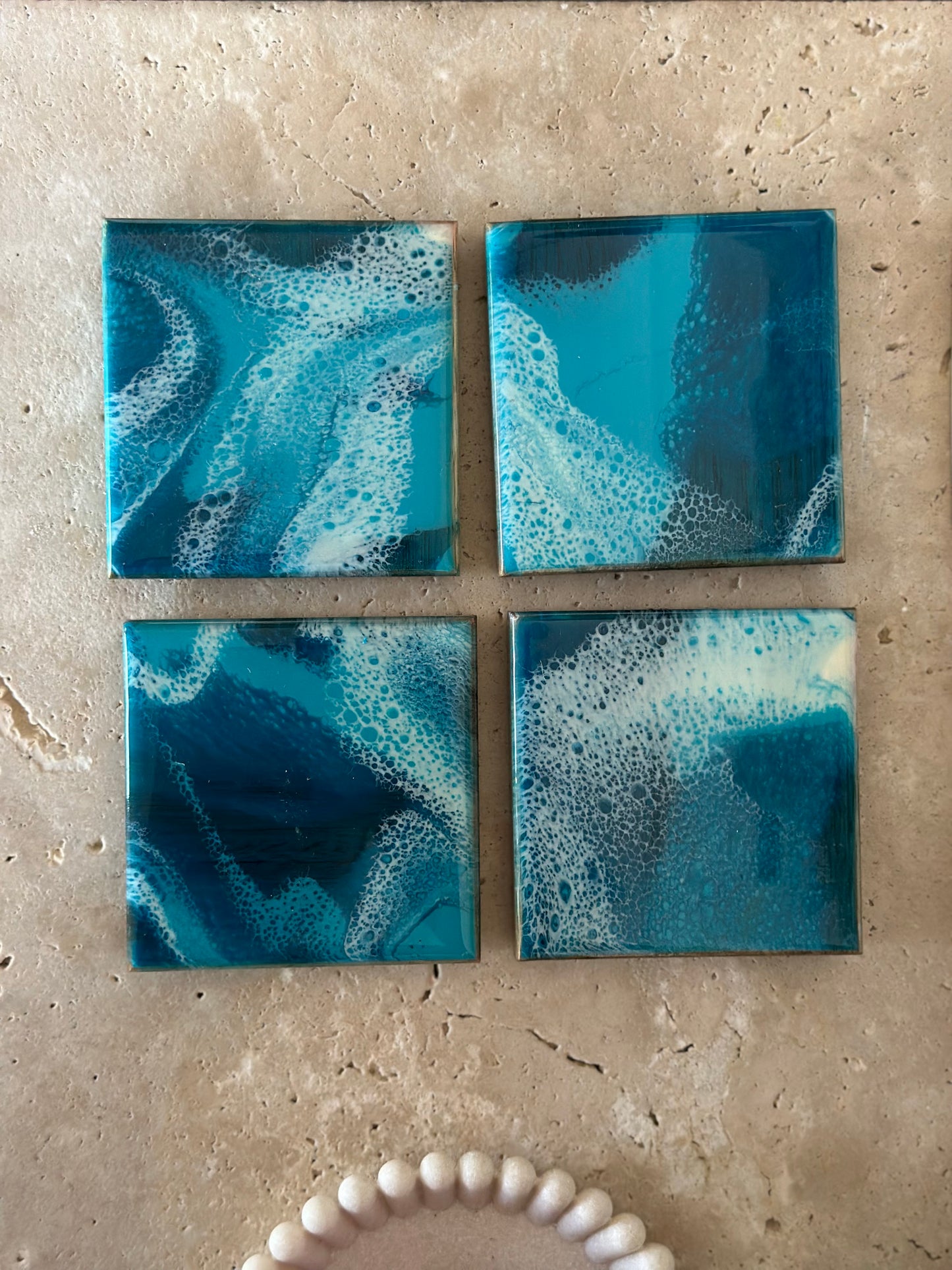 Square Resin Coasters