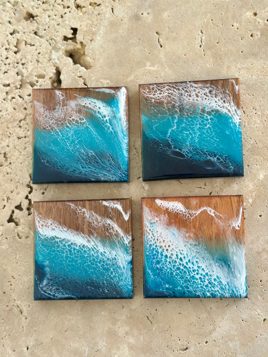 Square Resin Coasters