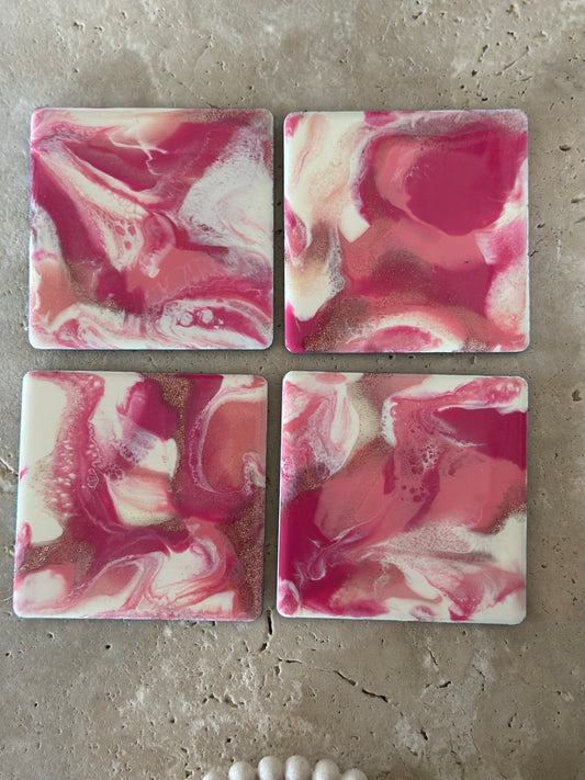 Square Resin Coasters