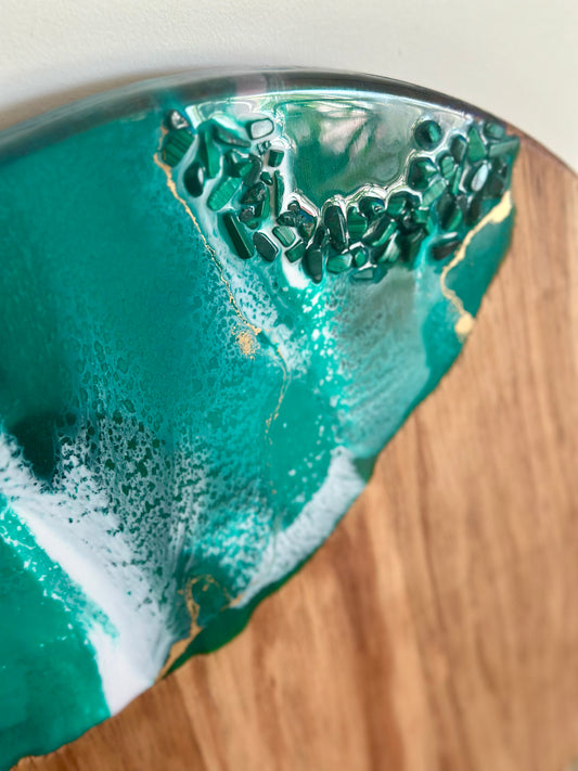 Lazy Susan Large - Malachite