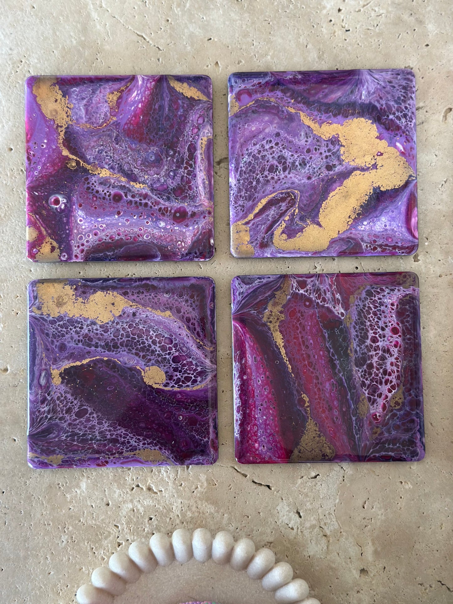 Square Resin Coasters