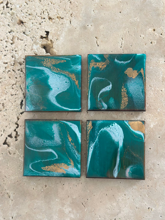 Square Resin Coasters