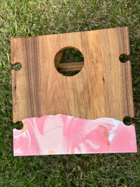 Square Resin Wine Picnic Table