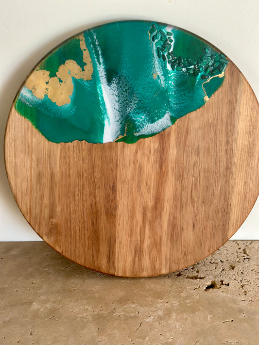 Lazy Susan Large - Malachite