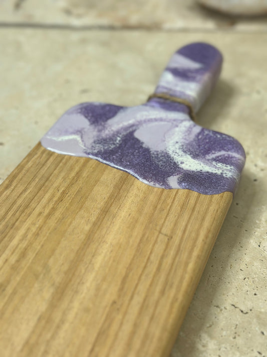 Rectangle Resin Paddle Serving Board