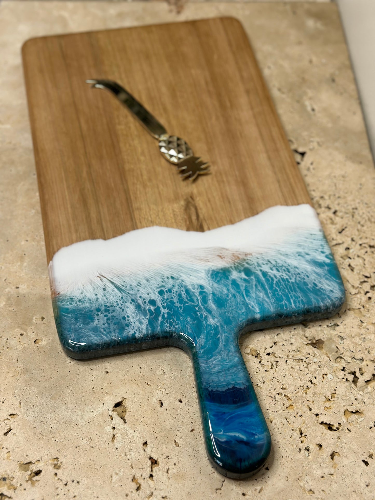 Rectangle Resin Paddle Serving Board Large