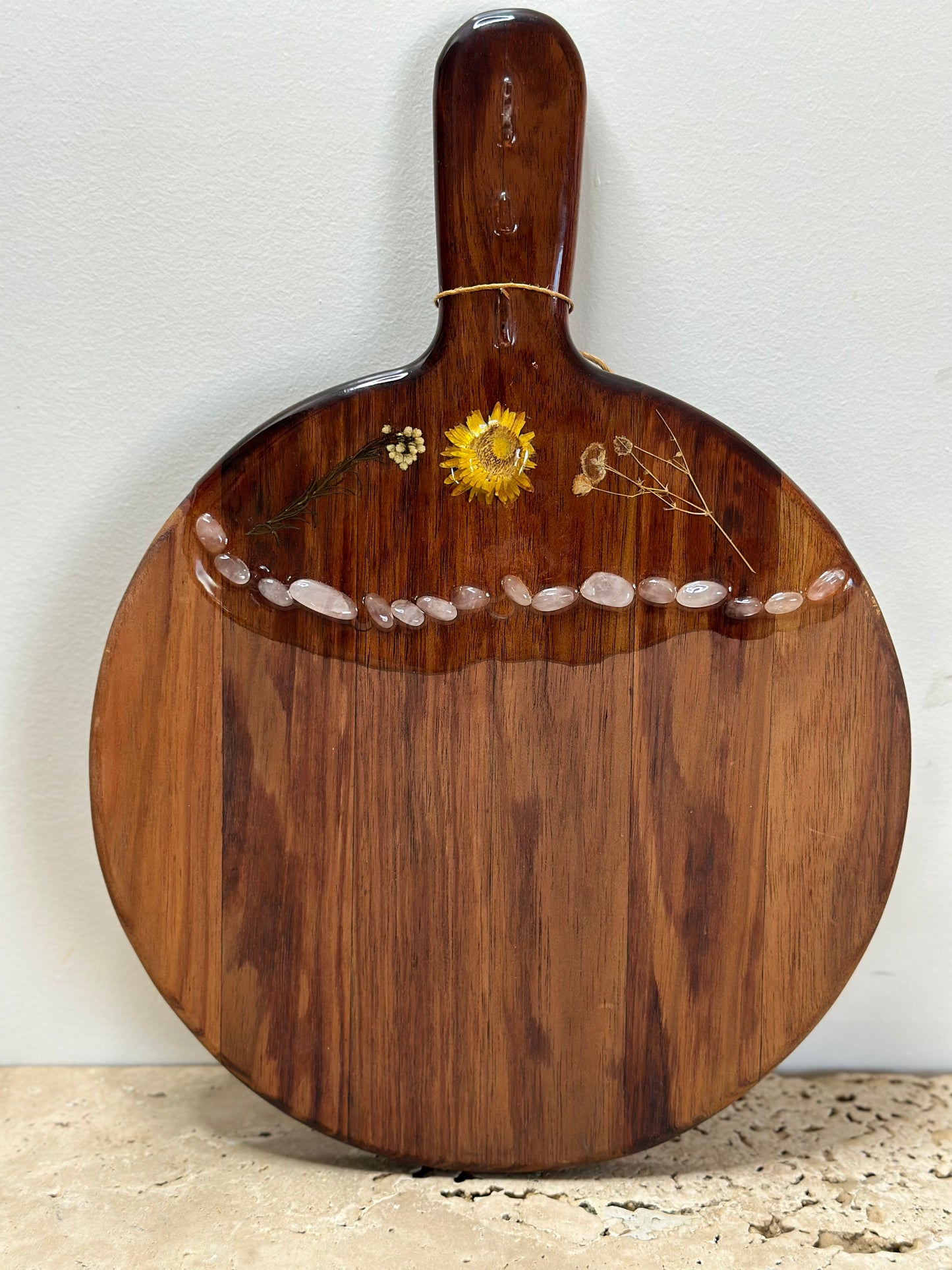 Round Resin Serving Board