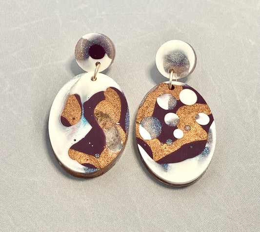 Resin Dangle Earrings (198)