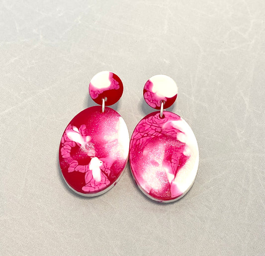 Resin Dangle Earrings (204)