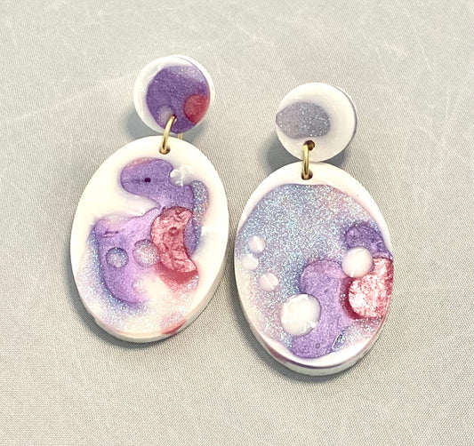 Resin Dangle Earrings (203)