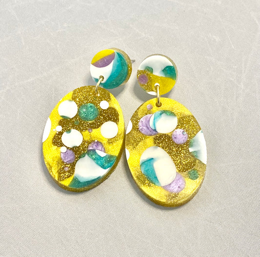 Resin Dangle Earrings (200)