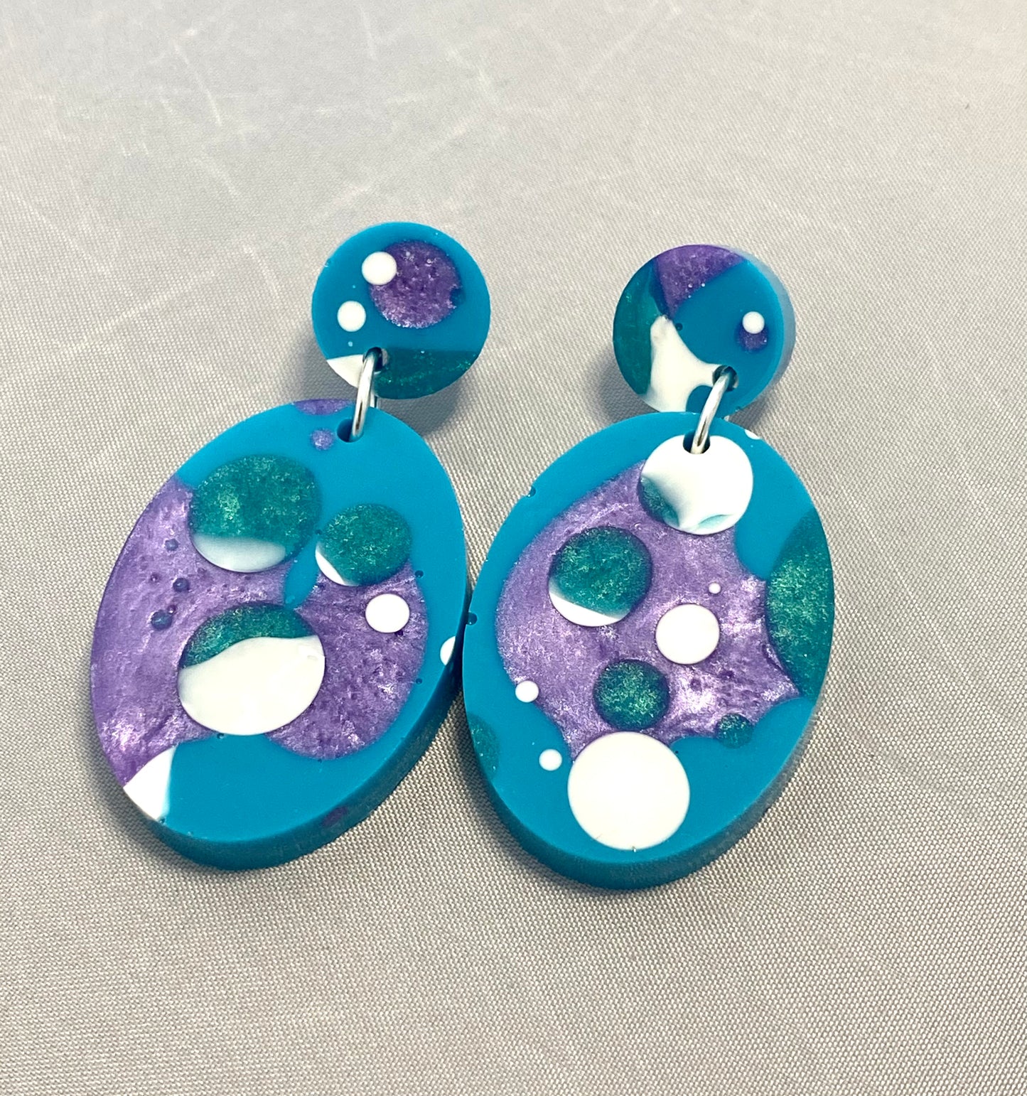 Resin Dangle Earrings (193)