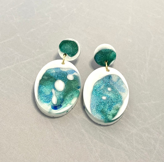 Resin Dangle Earrings (201)