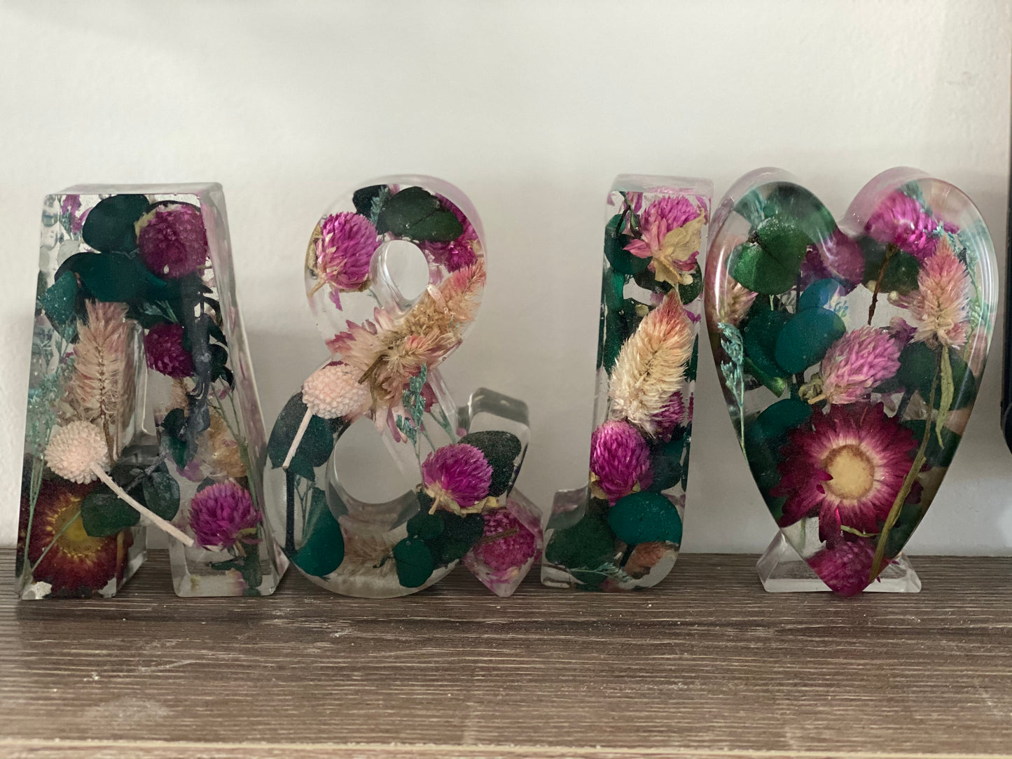 Letter Flower Preservations