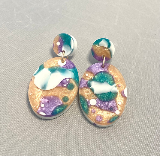 Resin Dangle Earrings (202)